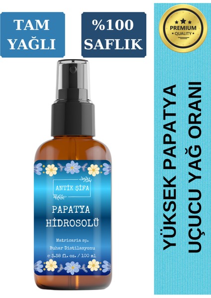Papatya Hidrosolü (100 Ml)- %100 Seyreltilmemiş, Doğal Papatya Suyu