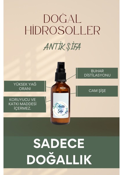 Biberiye Suyu ve Papatya Suyu Seti -Gerginlik Hidrosolü Seti (2X100ML) fiyatları