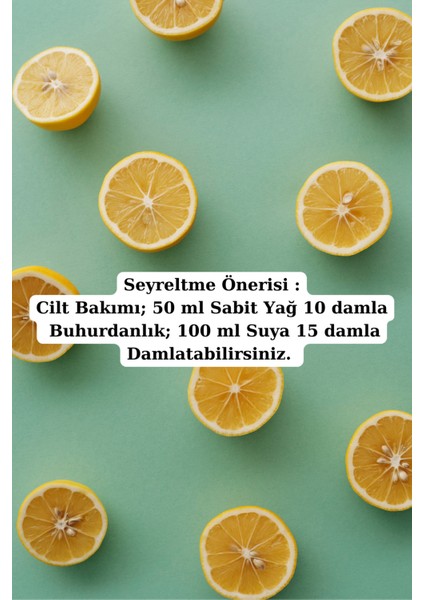 %100 Saf Limon Kabuğu Yağı - (3 x 10 Ml) fiyatları