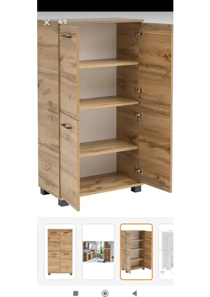 Atlantik Çam 4 Kapak, Kiler, Saklama Dolabı, fiyatları