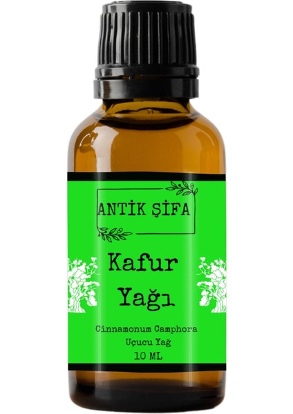 %100 Saf Kafur Uçucu Yağ - (10 Ml)