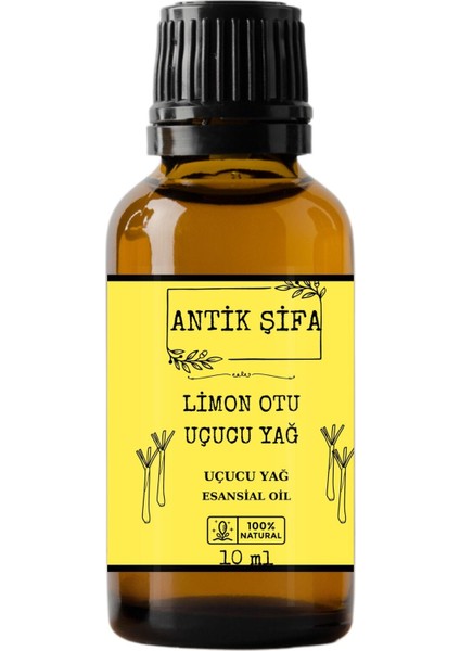 %100 Saf Limon Otu Uçucu Yağı - (10 Ml) fiyatları
