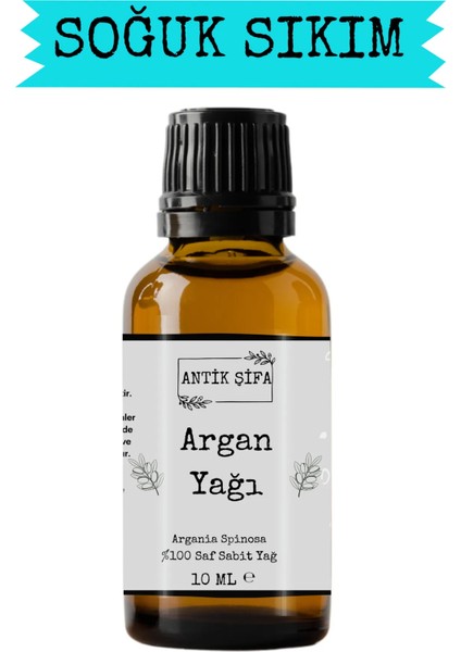 Argan Yağı -10 ml (Soğuk Sıkım %100 Doğal Argan Oil)