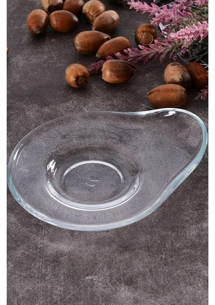 Badem Çay Tabağı 126MM, Şık ve Kullanışlı, Beyaz Renk, Kaliteli Tasarım