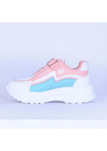 Moda Ayakkabı 5020 Byz-Pudra Kız Çocuk Spor Ayakkabı modelleri