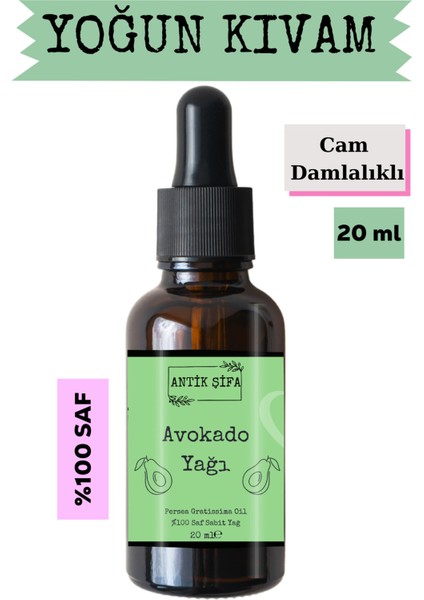 Avokado Yağı (20 Ml) - %100 Seyreltilmemiş, Doğal Soğuk Sıkım Avokado Yağ modelleri