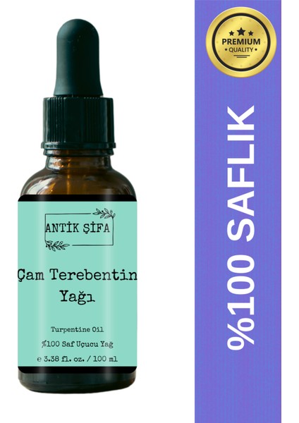 Doğal Çam Terebentin Yağı - 100 ml