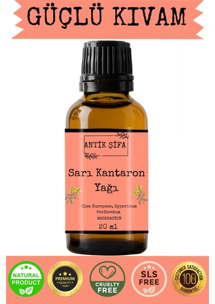 Sarı Kantaron Yağı - (20 Ml)