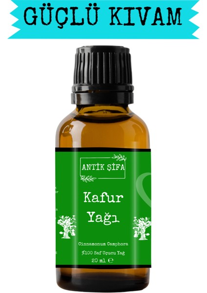 %100 Saf Kafur Uçucu Yağ ( Essential Oil ) - 20 ml