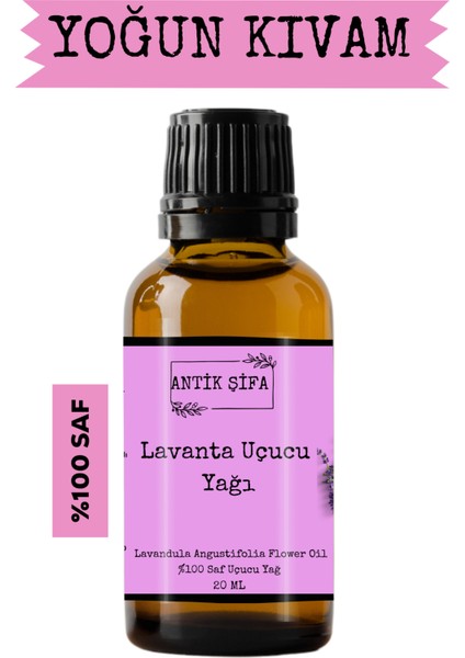 Lavanta Yağı (20 Ml) -%100 Saf Doğal Lavanta Uçucu Yağı
