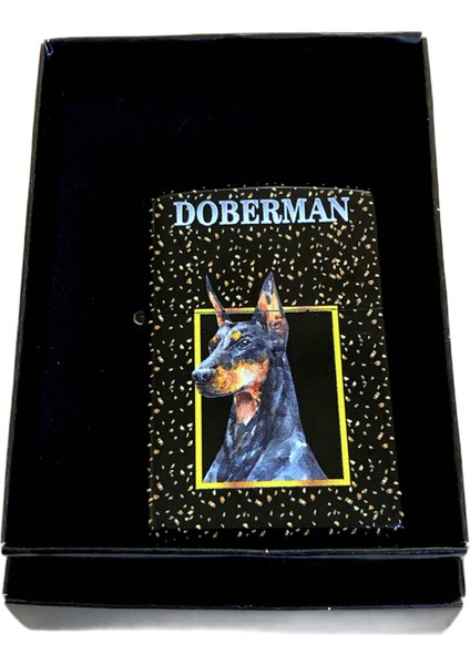 Zippo Benzinli Çakmak Doberman