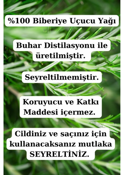 Biberiye Yağı ve Kafur Uçucu Yağı (10ML 10 Ml)- %100 Seyreltilmemiş, Doğal modelleri