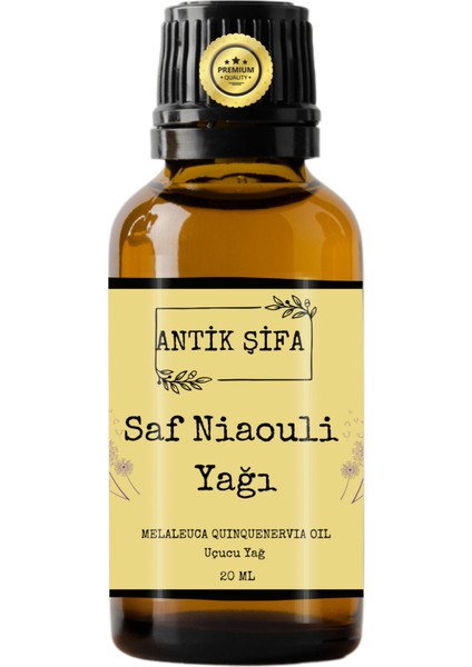 %100 Saf Nioli Uçucu Yağ - (20 ml Doğal Niaouli)