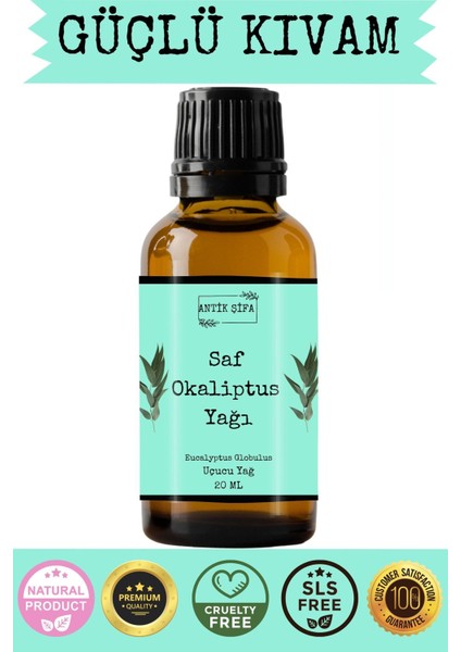 %100 Saf Okaliptus Uçucu Yağı - 20 ml (Seyreltilmemiş) modelleri
