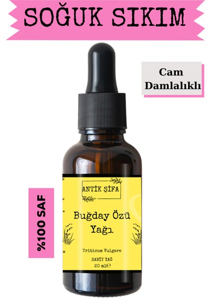 %100 Saf Buğday Özü Yağı - (20 Ml)