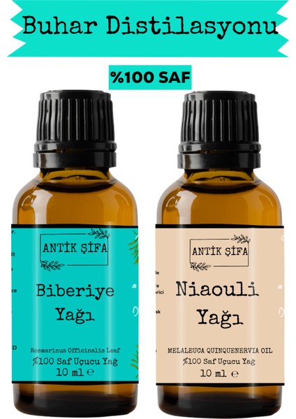 Biberiye Yağı ve Nioli Uçucu Yağı (10ML 10 Ml)- %100 Seyreltilmemiş, Doğal modelleri