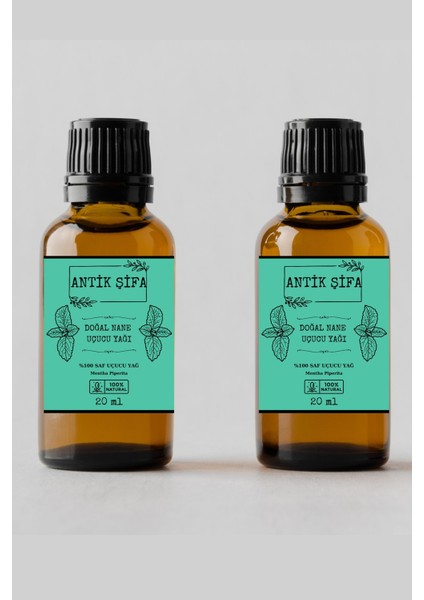 %100 Saf Nane Uçucu Yağı - (2 x 20 Ml)