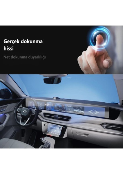 Togg T10F Mat Ekran Koruyucu Gösterge Bilgi ve Kumanda Ekran Anti Spy modelleri