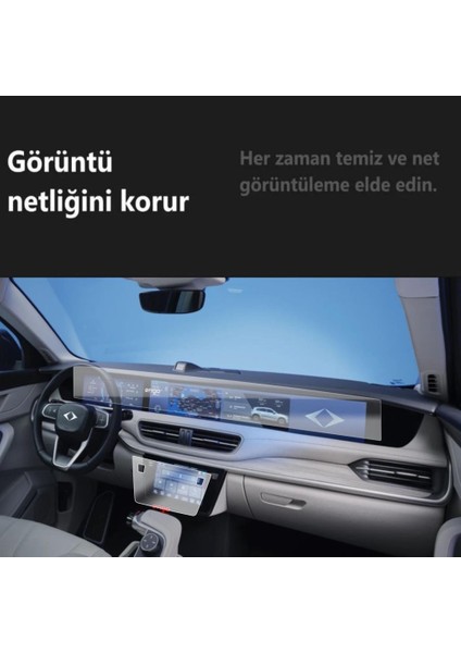 Togg T10F Mat Ekran Koruyucu Gösterge Bilgi ve Kumanda Ekran Anti Spy fırsatları