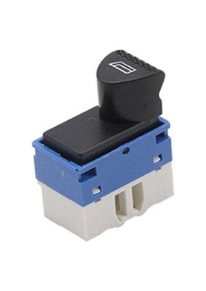 Cam Açma Anahtarı Ön Sağ Tekli Mavi Beyaz Albea Palıo