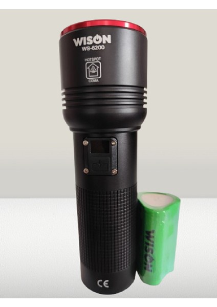 WS-6200 40W 4000 Lümen Profesyonel Avcı El Feneri fırsatları