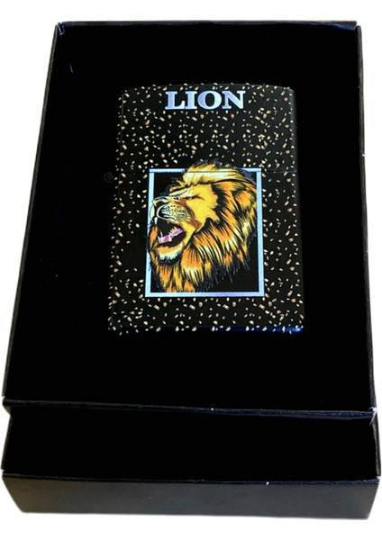Zippo Benzinli Çakmak Aslan