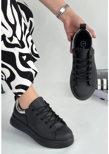 Sofio Siyah Cilt Bağcıklı Spor Ayakkabı fiyatları