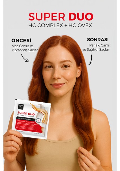 Hc Super Duo Saç Bakım Maskesi - 40 Ml. fiyatları