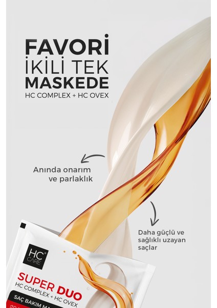 Hc Super Duo Saç Bakım Maskesi - 40 Ml. modelleri