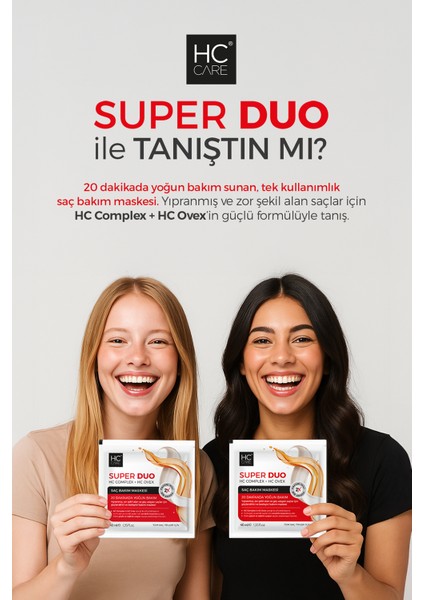 Hc Super Duo Saç Bakım Maskesi - 40 Ml. fırsatları