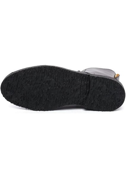 18722 Erkek Hakiki Deri Fermuarlı Mılıtary Postal Bot indirimleri