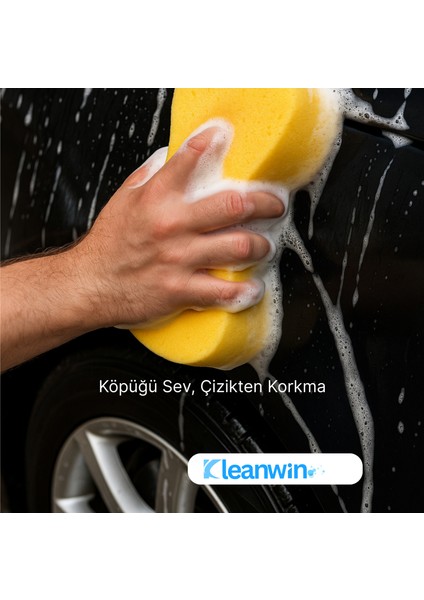 Sponge 1 Adet Yumuşak Oto Yıkama Süngeri Araç Temizleme ve Köpükleme Süngeri