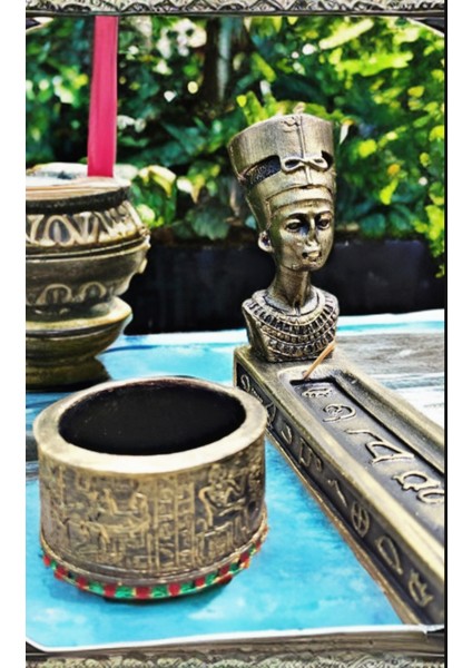 Antik Mısır Sfenks Tütsülük ve Mumluk fiyatları