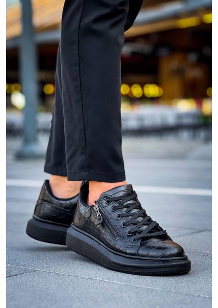 KB-309 Kuback Kömür Fermuar ve Bağcıklı Günlük Erkek Ayakkabı fırsatları
