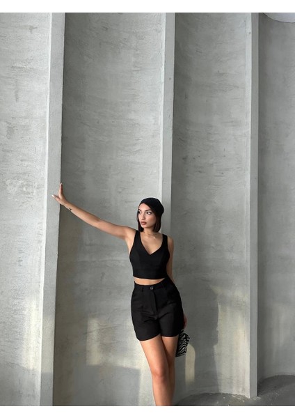 Şortlu Keten Takım S255014 modelleri