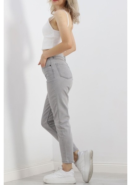 Boyfriend Kot Pantolon Açıkgri - 18830.1431. fiyatları