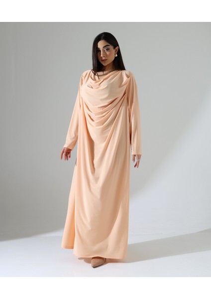 Büyük Beden Degaje Yaka Uzun Abiye Elbise fırsatları