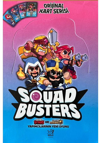 Squad Busters (Yeni) 10 Kutu 100 Adet Oyun Kartı fiyatları