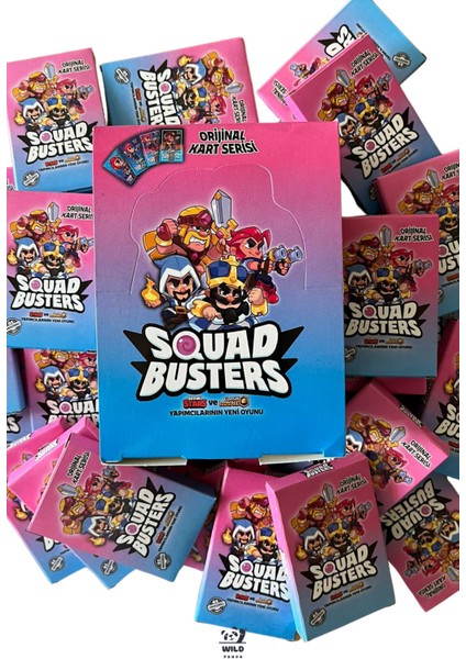 Squad Busters (Yeni) 10 Kutu 100 Adet Oyun Kartı modelleri