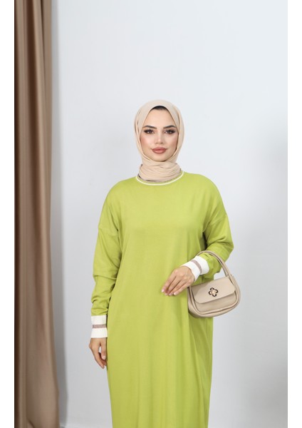 Sim Detaylı Merserize Elbise modelleri