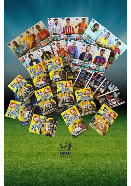 Futbolun Yıldızları 2025 (2.devre Son Transferler) (10 Mini Kutu 60 Kart 60 Sticker 1 Albüm)