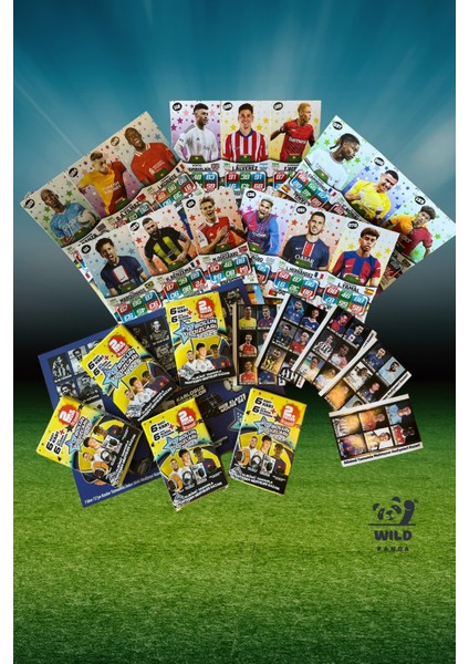 Futbolun Yıldızları 2025 (2.devre Son Transferler) (10 Mini Kutu 60 Kart 60 Sticker 1 Albüm) modelleri