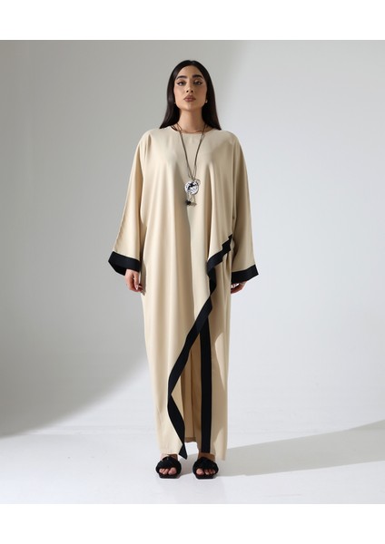 Asimetrik Rahat Kalıp Elbise Takım
