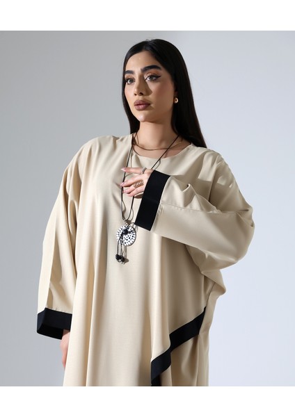Asimetrik Rahat Kalıp Elbise Takım