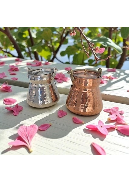 - El Dövmesi Mini Bakır Bakraç – 500 ml Kapasiteli, El Işçiliği, Sağlıklı ve Şık Sunumluk,yoğurtluk fiyatları