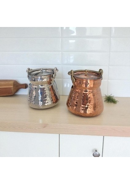 - El Dövmesi Mini Bakır Bakraç – 500 ml Kapasiteli, El Işçiliği, Sağlıklı ve Şık Sunumluk,yoğurtluk indirimleri