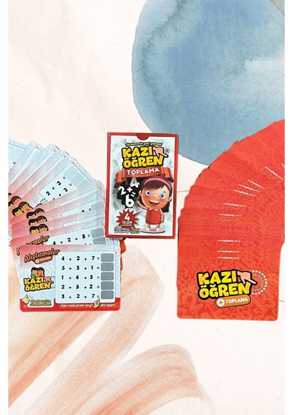 Kazı Öğren Öğrenmenin Yeni Yöntemi 4 Işlem Egzersizi (Toplama) modelleri