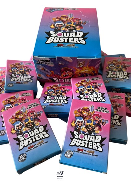 Squad Busters (Yeni) Orijinal Kart Serisi 240 Adet Oyun Kartı 24 Paket fiyatları
