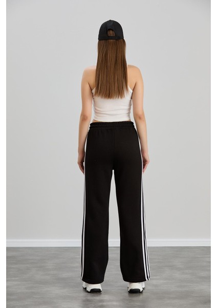 Yanı Şeritli Bol Paça Eşofman Altı