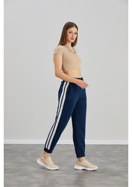 Yanı Şeritli Paça Latikli Üç İplik Eşofman Altı fiyatları